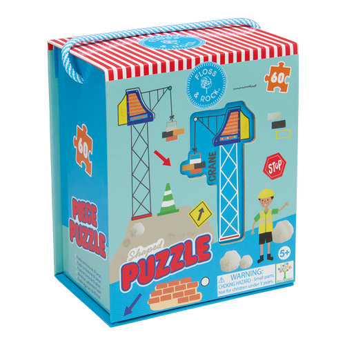 Construction 60pc Shaped Puzzle