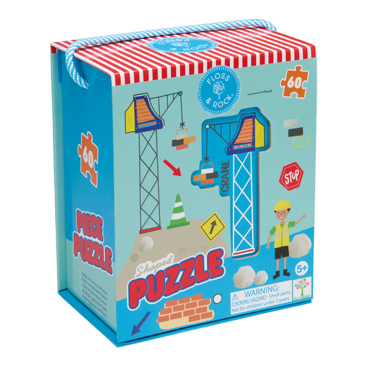 Construction 60pc Shaped Puzzle
