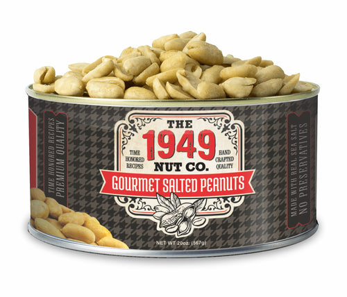 1949 Nut Company Gourmet Salted Peanuts 20 OZ - 12 Pack