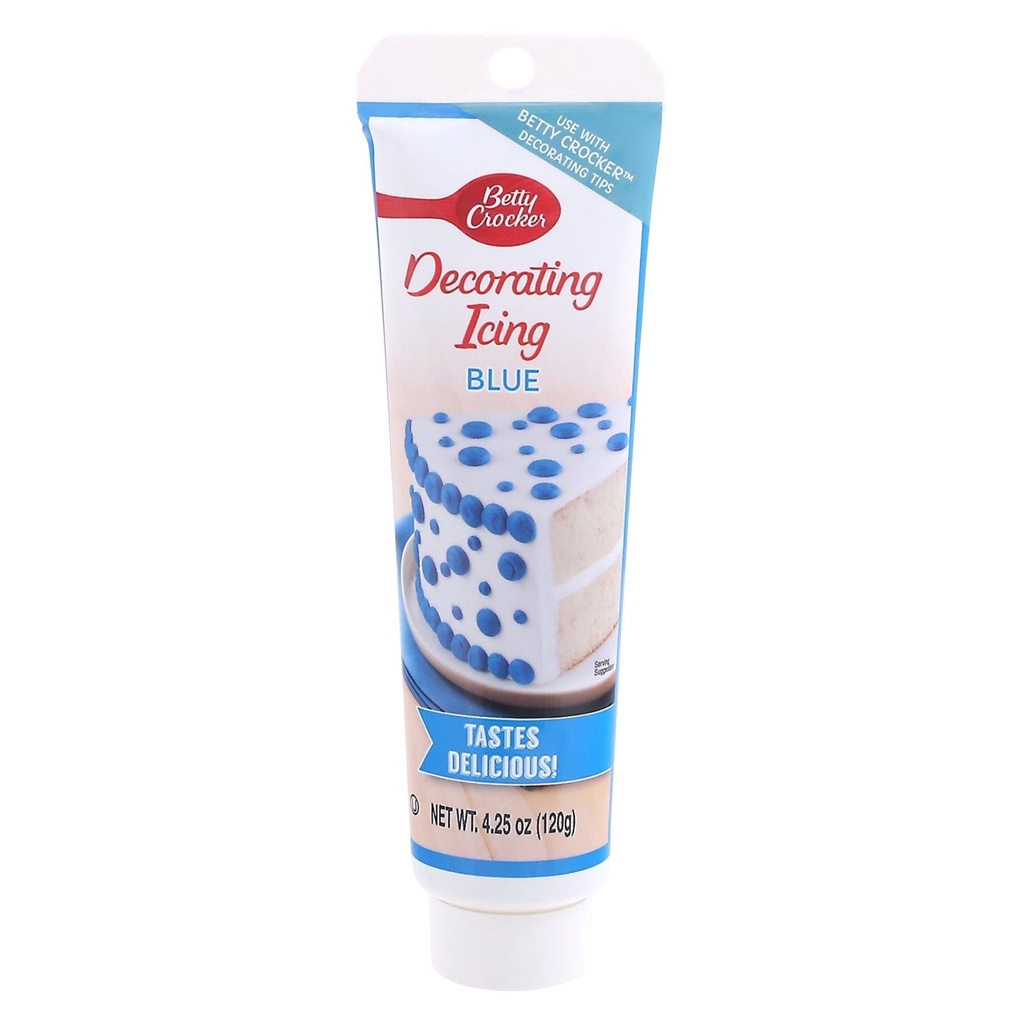 Betty Crocker Icing Blue - 4.25 OZ 6 Pack