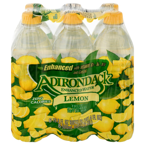 Adirondack Lemon Enhanced Water 6 ea - 101.4 FZ 4 Pack