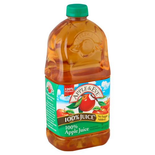 Apple And Eve Juice 100% Apple Juice No Sugar Added - 64 OZ 8 Pack