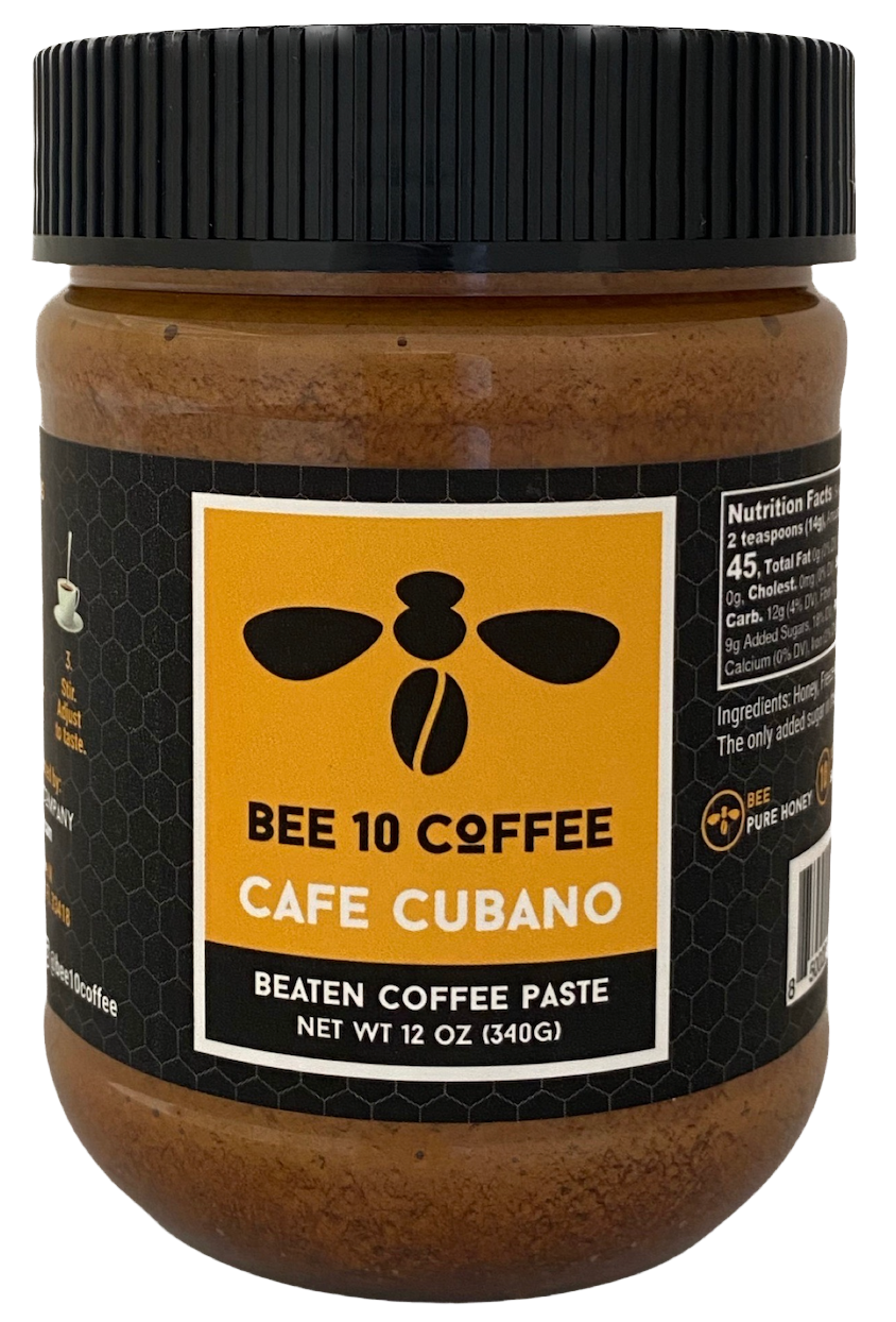 Bee10 Coffee Cafe Cubano Coffee Paste - 12 OZ 12 Pack