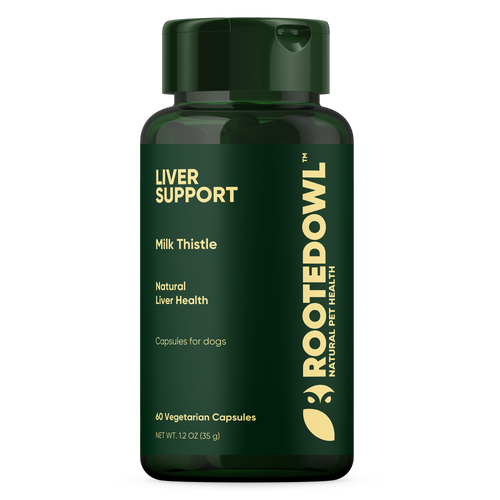 Animal And Plant Sciences Liver Support Vegan Capsules with Milk Thistle for Dogs - 60 CT 12 Pack