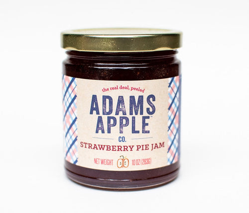 Adams Apple Company Strawberry Pie Jam - 10 OZ 12 Pack