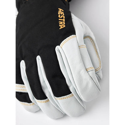 Hestra Men's Army Leather Gore-Tex Ski Gloves - 5 Finger