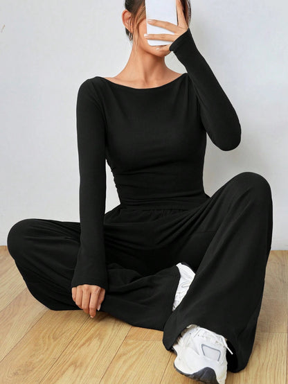 Women's Clothing Irregular Casual Long-sleeve Suit