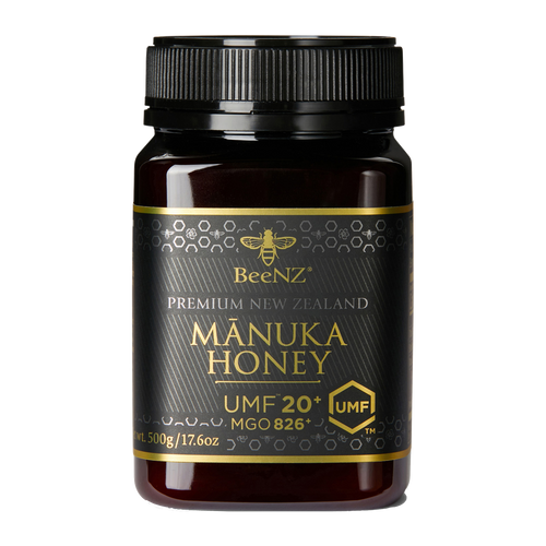 BeeNZ Manuka Honey UMF20+ - 17.6 OZ 12 Pack