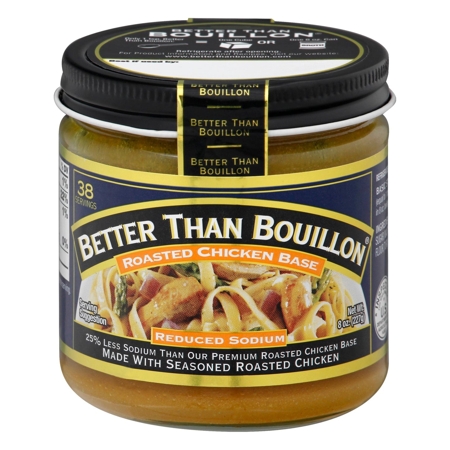 Better Than Bouillon Reduced Sodium Chicken Base - 8 OZ 6 Pack