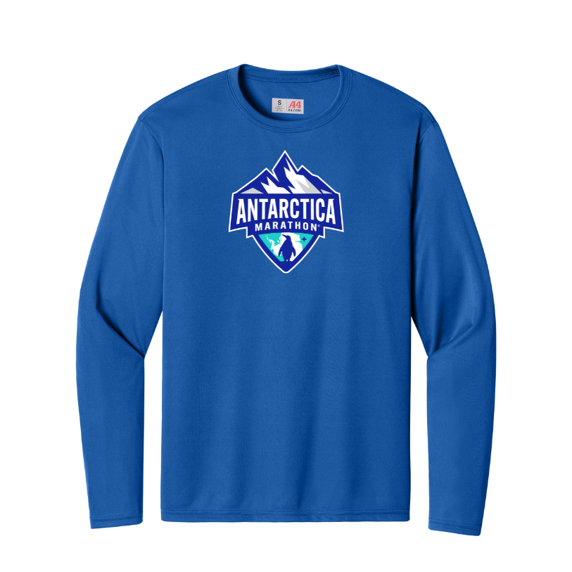 Antarctica Marathon - Men's  Performance Long Sleeve Tee (A4N3165)