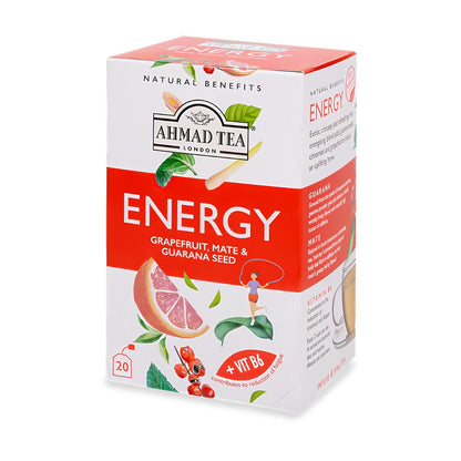 Ahmad Energy Herbal Infusion 20 foil tea bags