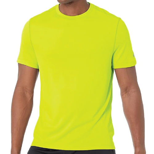 ASICS Men's Ready Set Short Sleeve Tee Safety Yellow (2011b458)