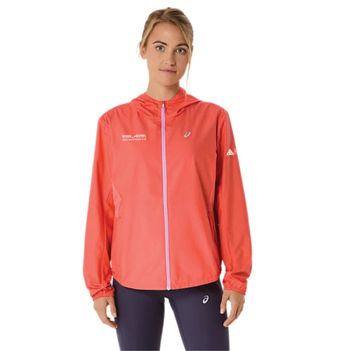 2026 Rose Bowl Half Marathon & 5K - ASICS Women's Silver Jacket (2012D148) (RB26-18)