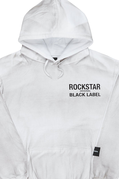 Art Dist. White Graphic Hoodie