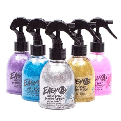 Hair & Body Glitter Spray - Select Color