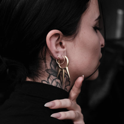 FUTURIST THORN EARRINGS