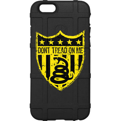 Don't Tread on Me Subdued Shield Custom Printed Case Design for Apple, Samsung, Google & Motorola Phone Models
