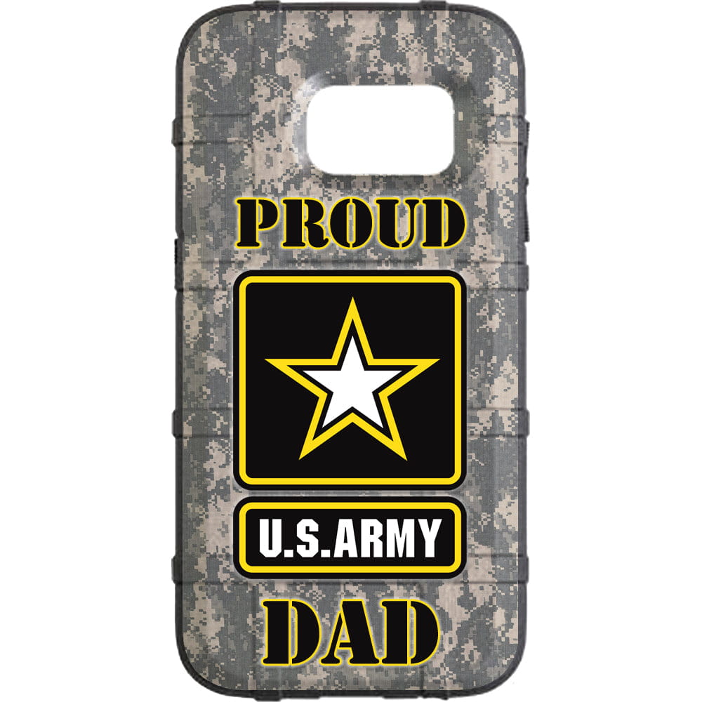 Proud U.S. Army Mom, Dad, Wife, Husband on ACU Custom Printed Case Design for Apple, Samsung, Google & Motorola Phone Models