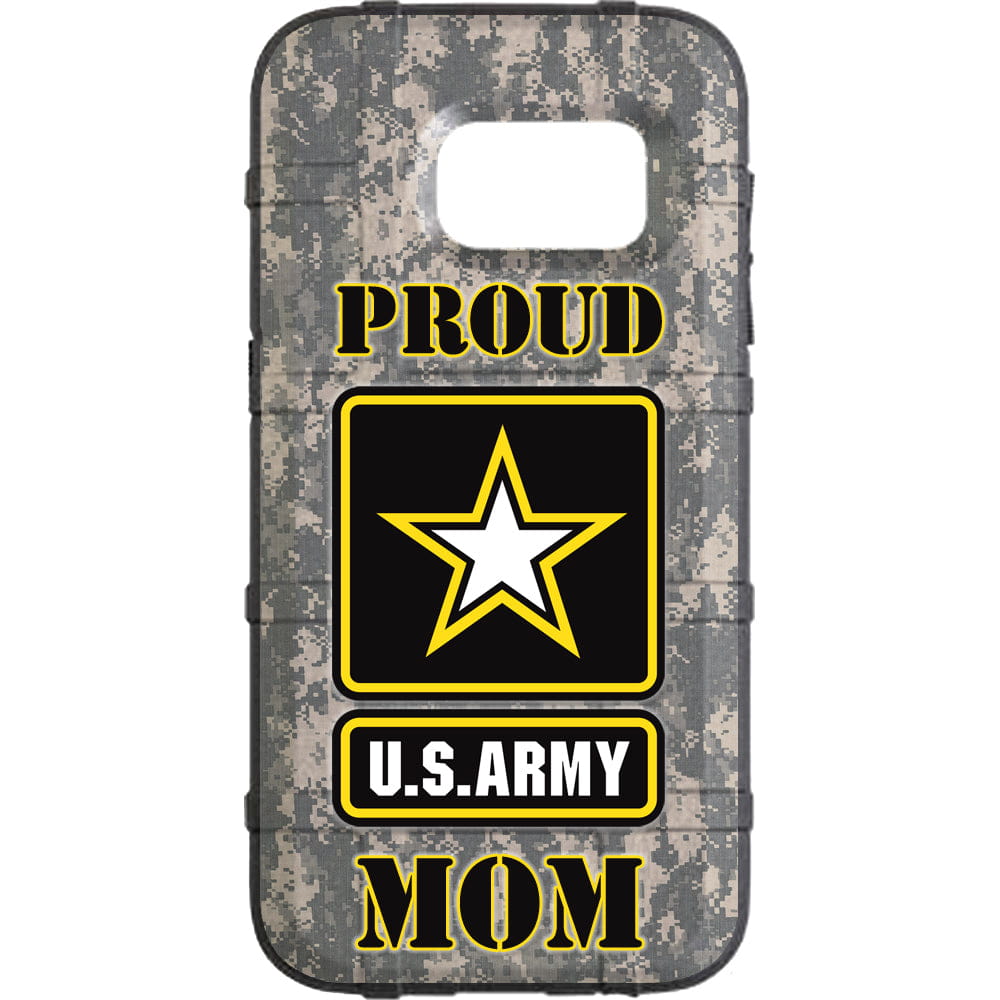 Proud U.S. Army Mom, Dad, Wife, Husband on ACU Custom Printed Case Design for Apple, Samsung, Google & Motorola Phone Models