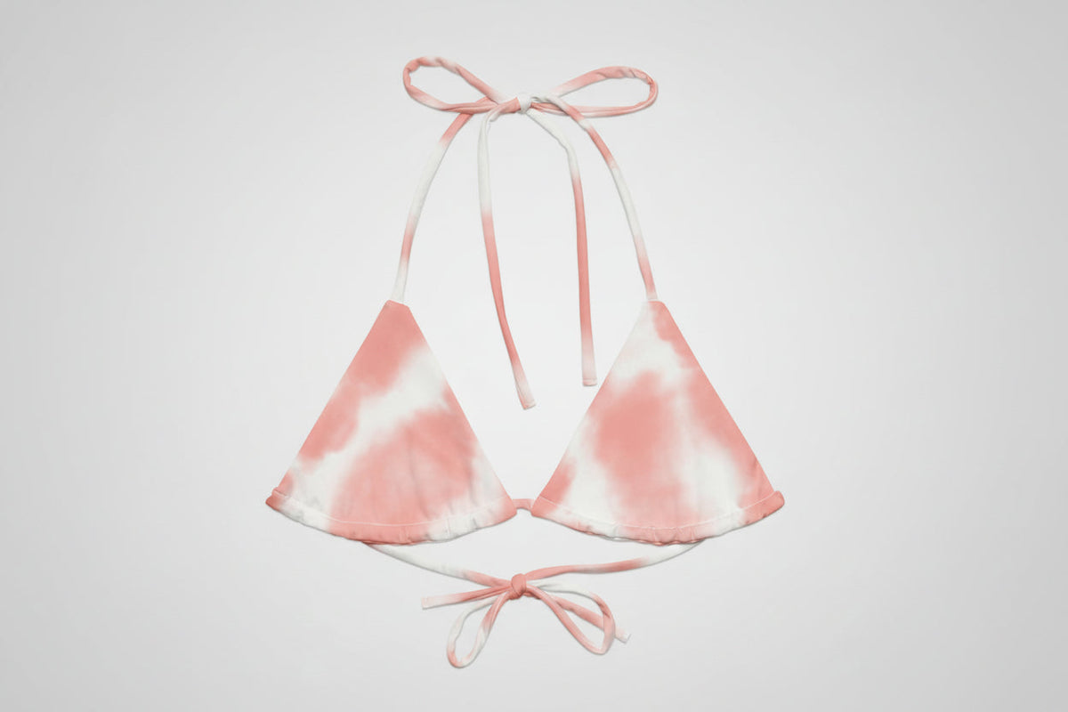 GymBum UK Blush Tide String Bikini (Top Only)