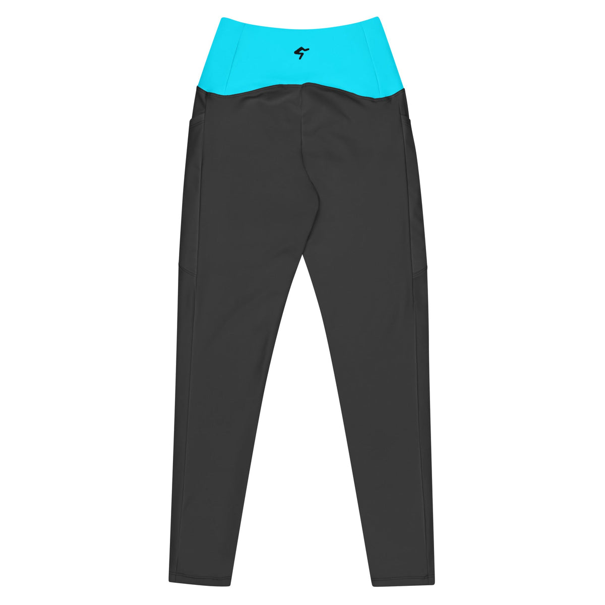 GymBum UK Luminous Surge Pocket Leggings - Summit Blue