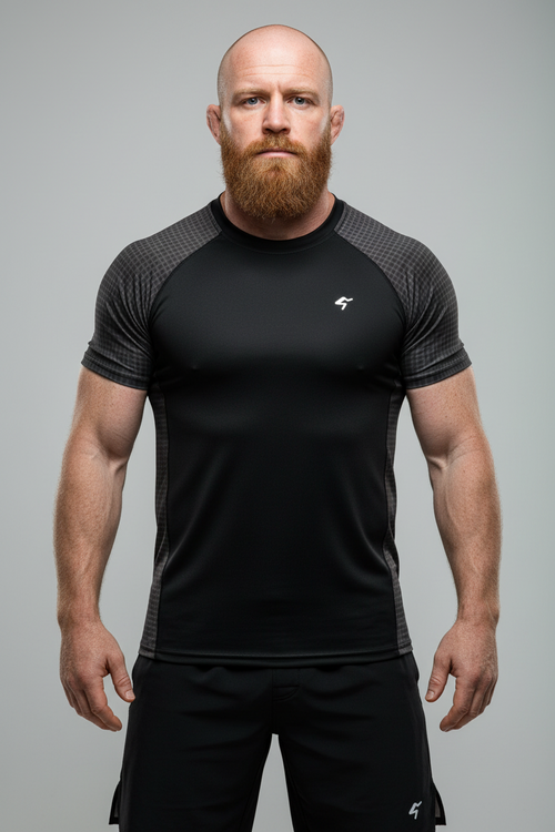 GymBum UK Phantom Check Rash Guard