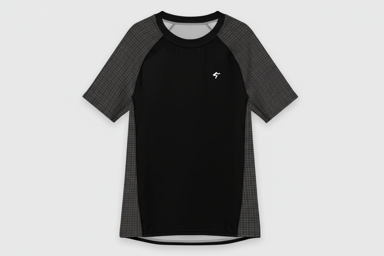 GymBum UK Phantom Check Rash Guard