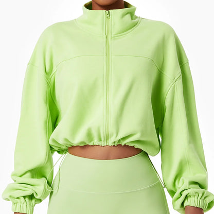 New Full Zip-up Workout Jacket