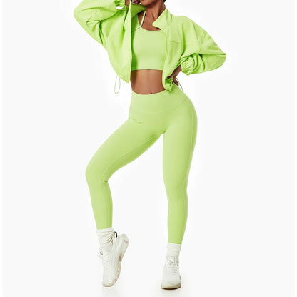 New Full Zip-up Workout Jacket