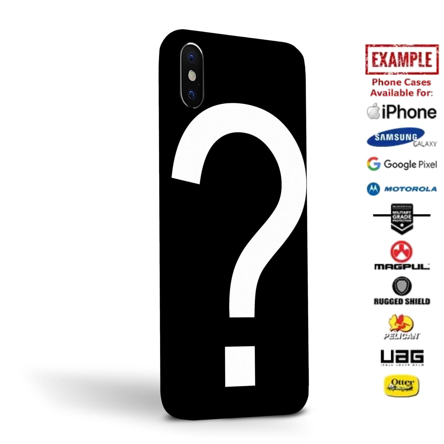 Send Us a Blank, Unprinted Phone or Tablet Case of Any Brand to Customize!