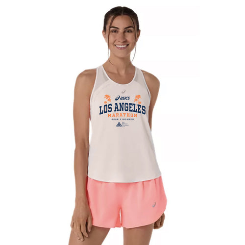 2026 ASICS Los Angeles Marathon FINISHER - ASICS Women's Road Tank - Cream (2012D370) (LA26-32)