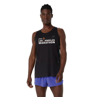 2026 ASICS Los Angeles Marathon OFFICIAL SINGLET - ASICS Men's Metarun Singlet (2011D508-001) (LA26-03)