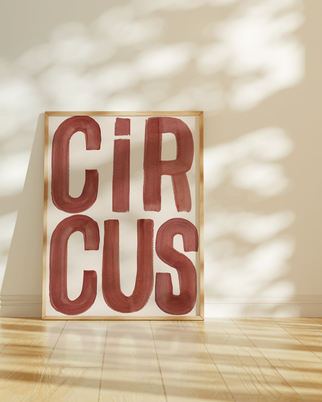 Circus' - Word Art Print