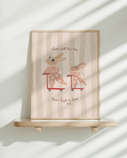 Everlasting Love - Siblings Art Print