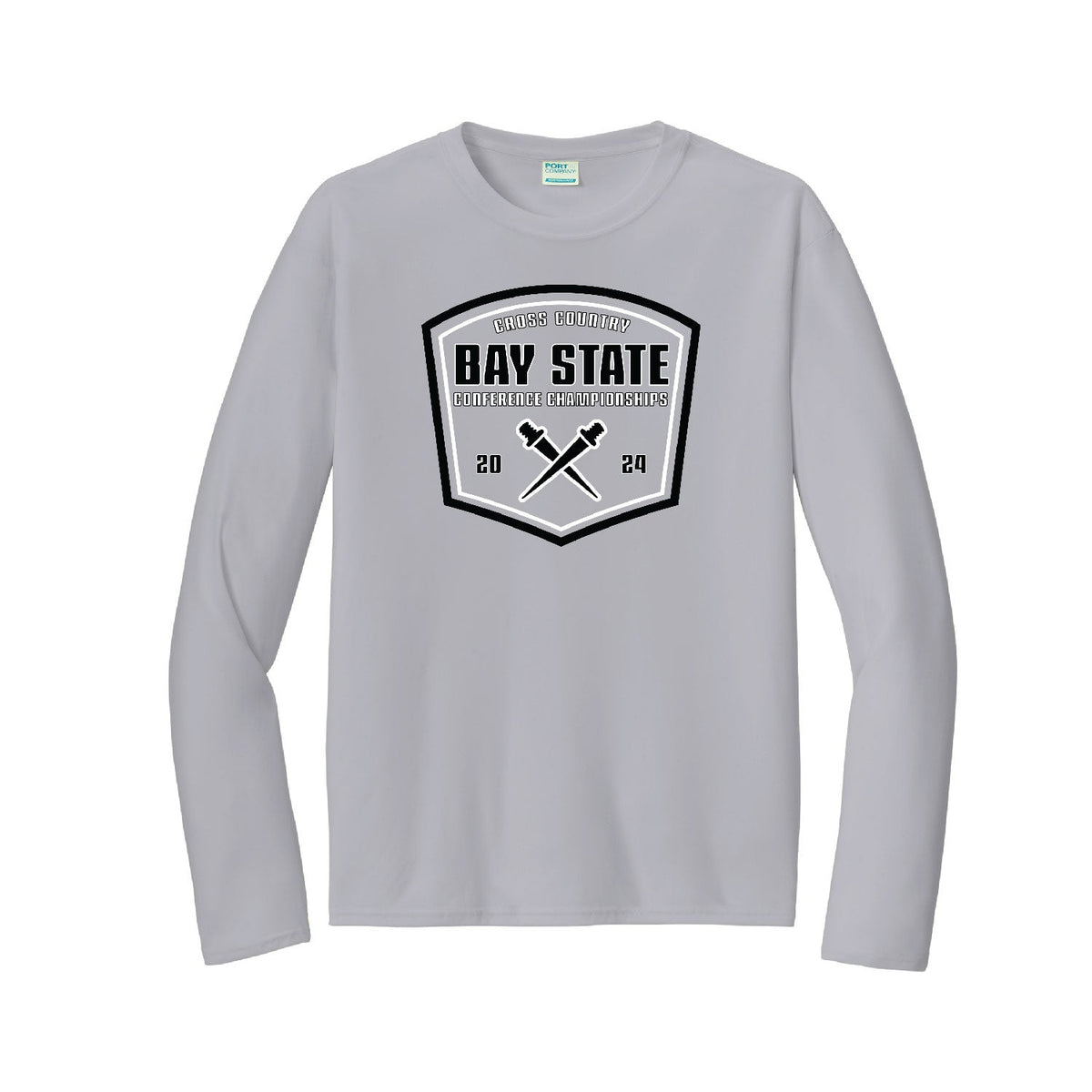 Bay State Conference XC Championships - Long sleeve performance shirt (PC380LS)