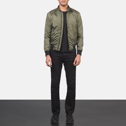 Ramon Green Bomber Jacket
