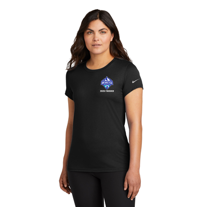 Antartica Marathon Finisher 2026 - Nike Women's Team rLegend Tee Black (NKDX8734)