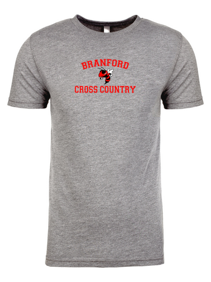 Branford Cross Country - Next Level Apparel Unisex Triblend T-Shirt (NL6010)