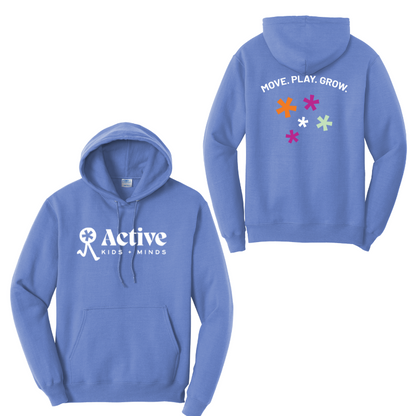 Active Kids & Minds - Unisex Fleece Pullover Hooded Sweatshirt (PC78H)