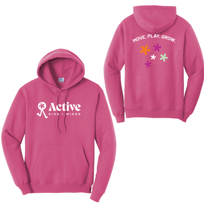 Active Kids & Minds - Unisex Fleece Pullover Hooded Sweatshirt (PC78H)