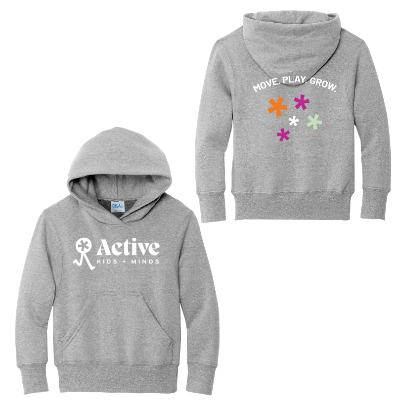 Active Kids & Minds - Youth Fleece Pullover Hooded Sweatshirt (PC90YH)