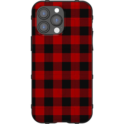 Lumberjack Flannel Pattern Custom Printed Case Design for Apple, Samsung, Google & Motorola Phone Models