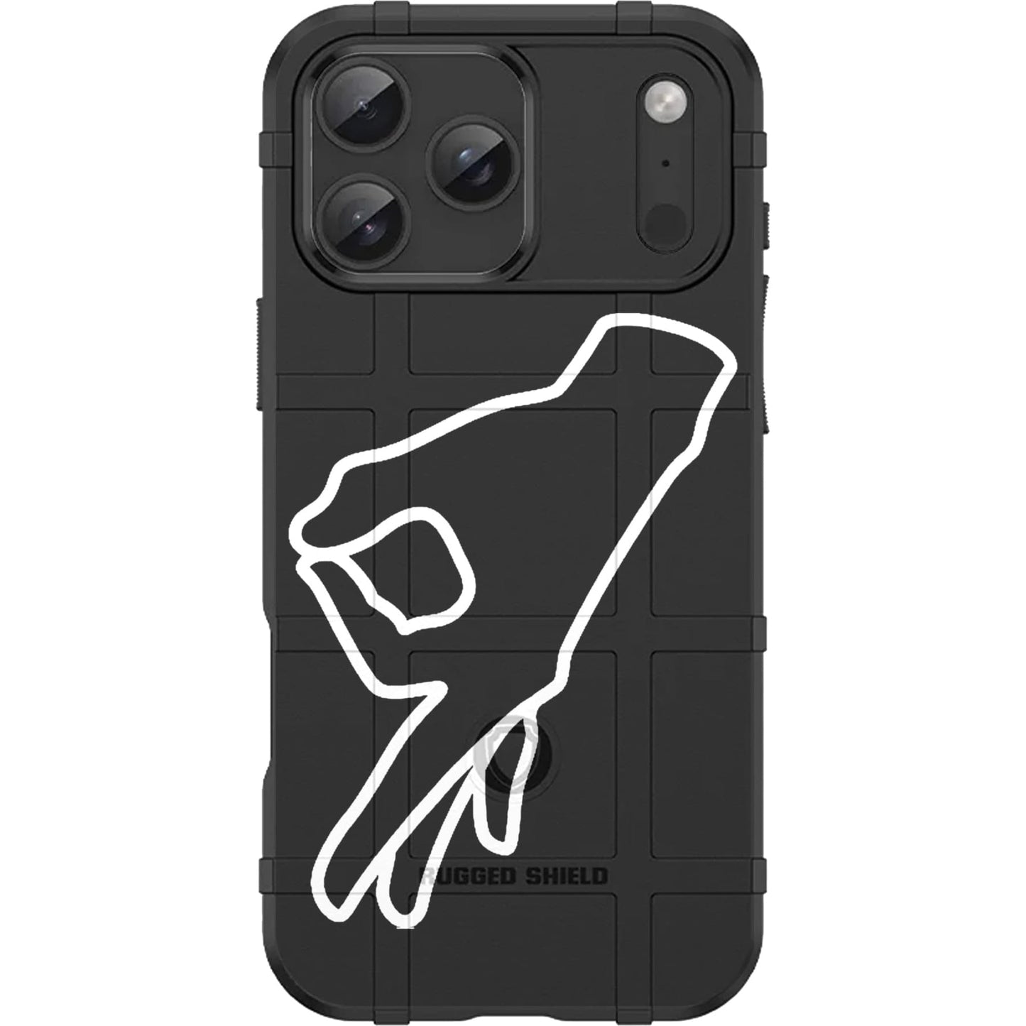 OK Circle Game Gotcha "Got Em" Custom Printed Case Design for Apple, Samsung, Google & Motorola Phone Models