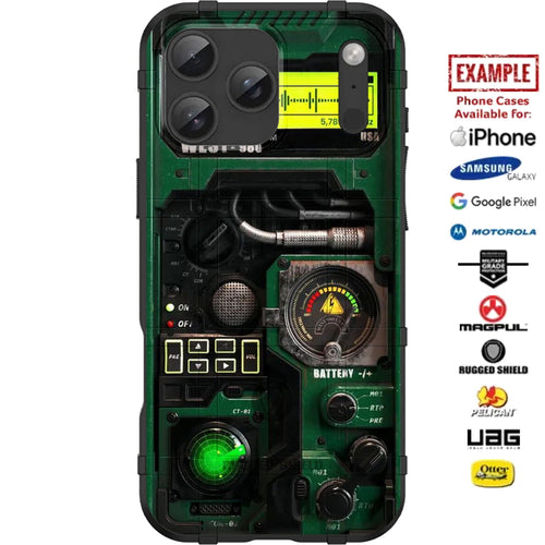 Retro Radio Custom Printed Case Design for Apple, Samsung, Google & Motorola Phone Models