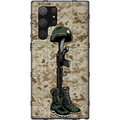 Fallen Soldier Memorial Custom Printed Case Design for Apple, Samsung, Google & Motorola Phone Models
