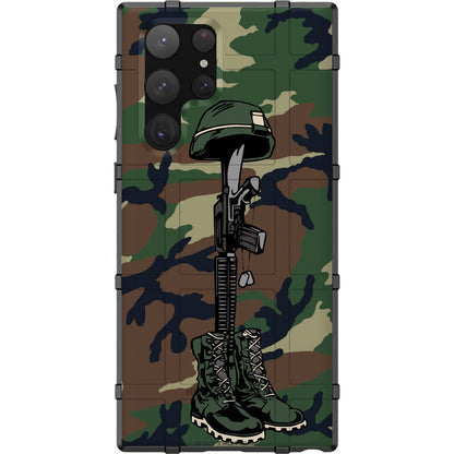 Fallen Soldier Memorial Custom Printed Case Design for Apple, Samsung, Google & Motorola Phone Models