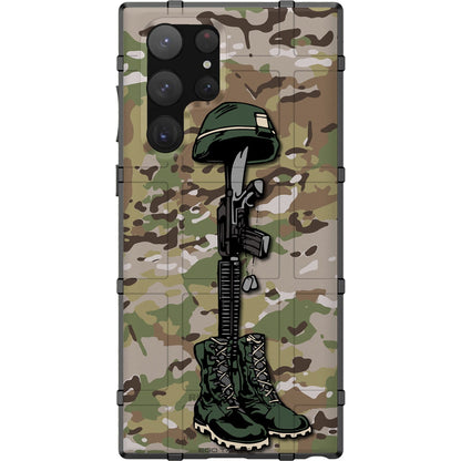 Fallen Soldier Memorial Custom Printed Case Design for Apple, Samsung, Google & Motorola Phone Models