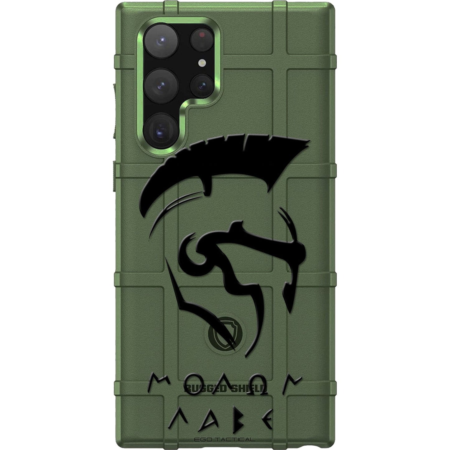 US Flag, Black or White Spartan Molon Labe Custom Printed Case Design for Apple, Samsung, Google & Motorola Phone Models
