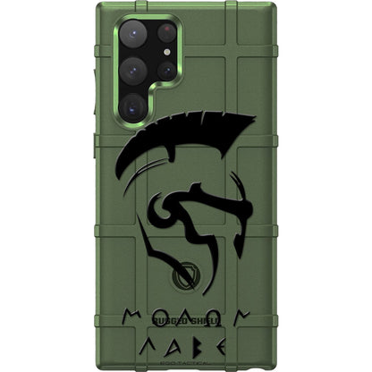 US Flag, Black or White Spartan Molon Labe Custom Printed Case Design for Apple, Samsung, Google & Motorola Phone Models