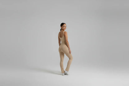 Phia WaveTrim Ribbed Jumpsuit